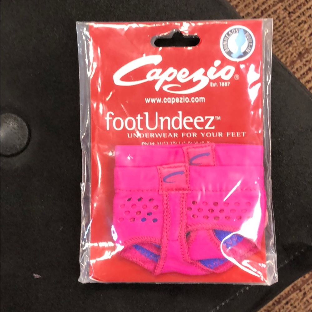 Capezio footUndeez - hot pink - Small